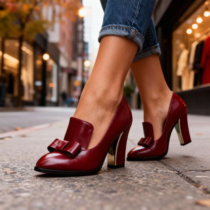 Mabel Bow Heels