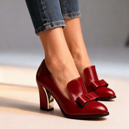 Mabel Bow Heels